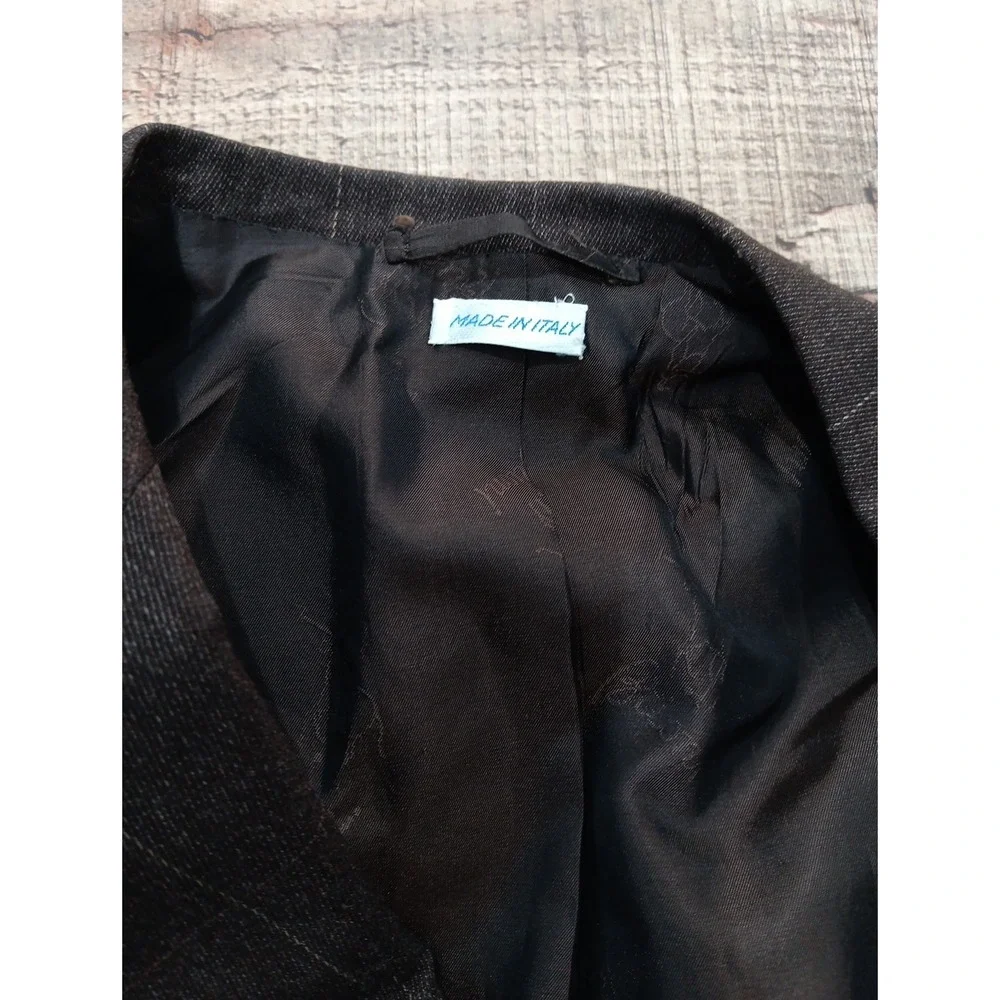 BRIONI Mens Italy Traiano Brown  Suit Jacket Blazer 100% Wool 50 L 2346‎